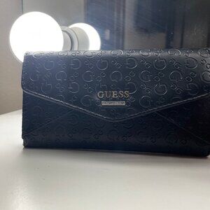 Large Black Guess Wallet